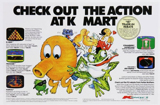 Vintage K-Mart Atari Ad